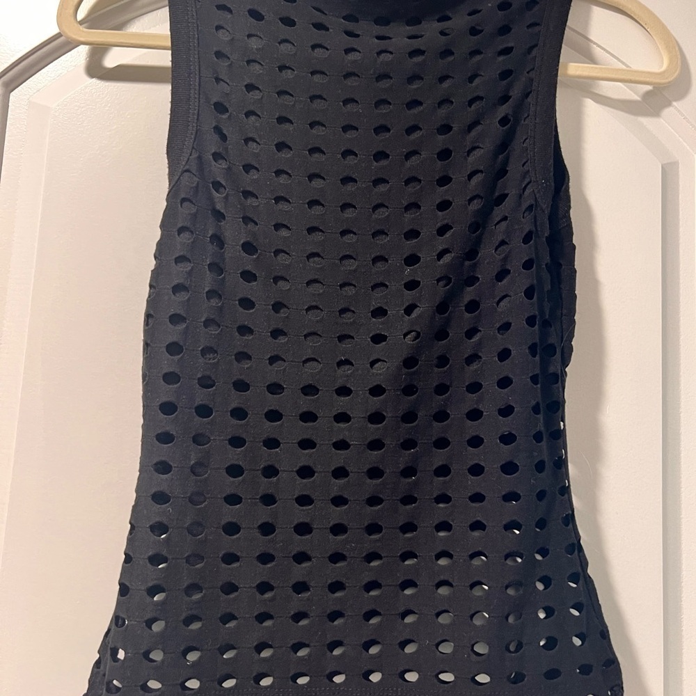 T ALEXANDER WANG Black Sleeveless Top Size XS - Picture 2 of 10
